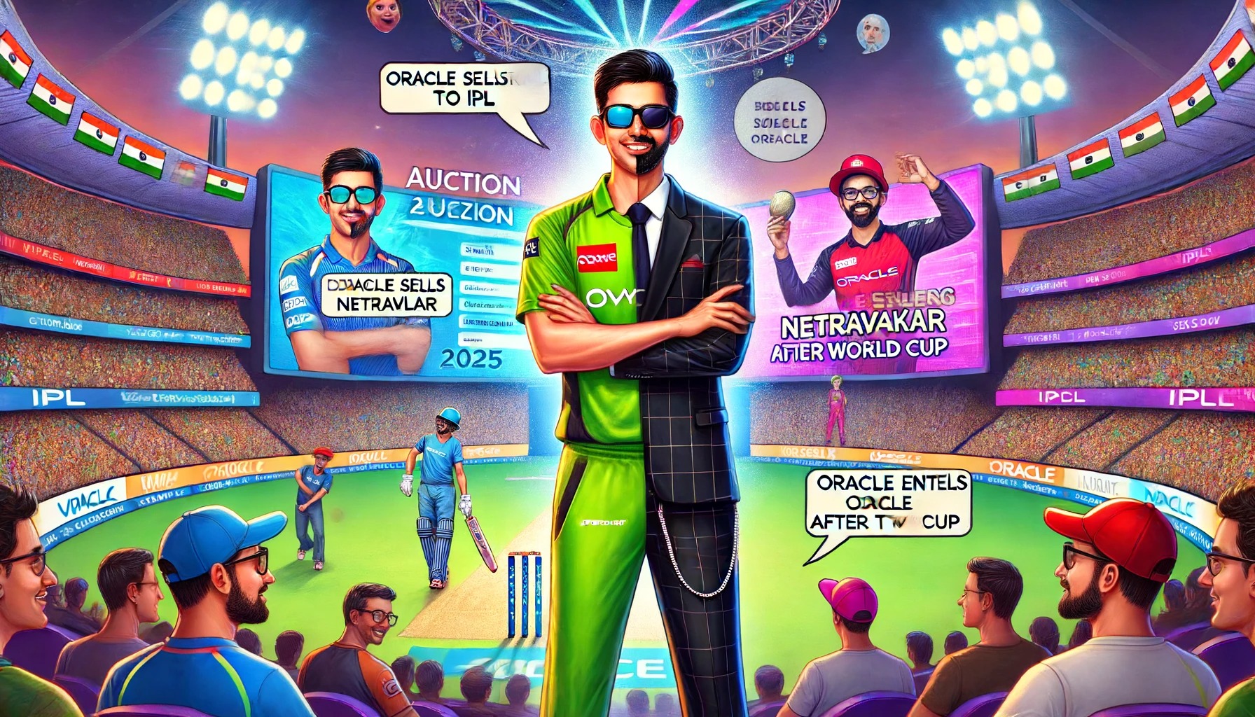 Oracle sells Netravalkar: IPL 2025 memes viral