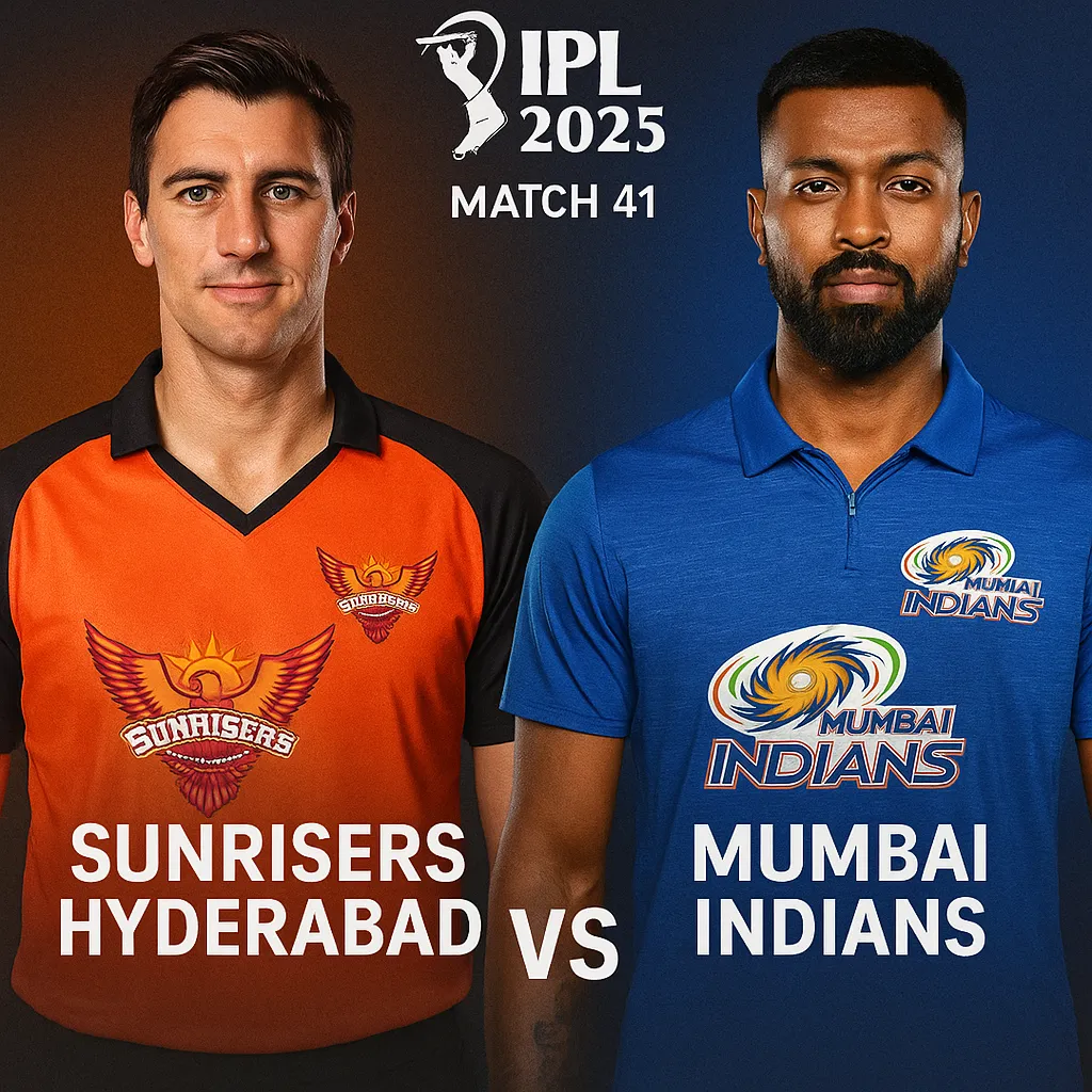 SRH vs MI: Crucial IPL 2025 Showdown in Match 41