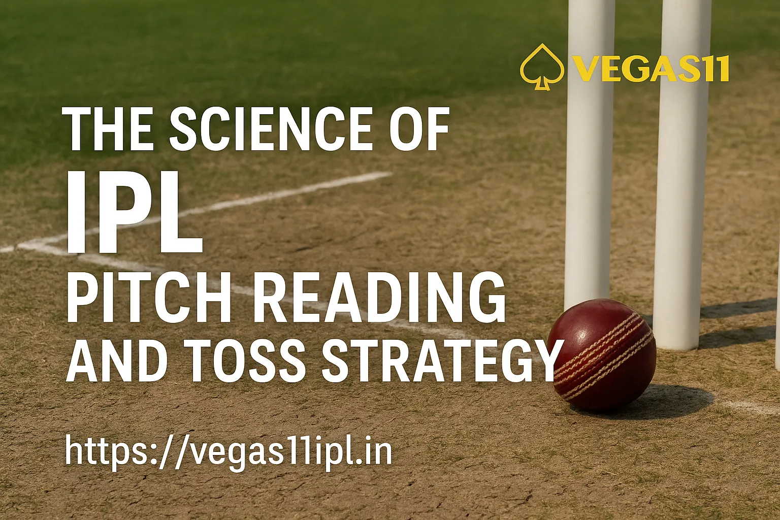The Science of IPL Pitch Reading and Toss Strategy｜Vegas11 Exclusive