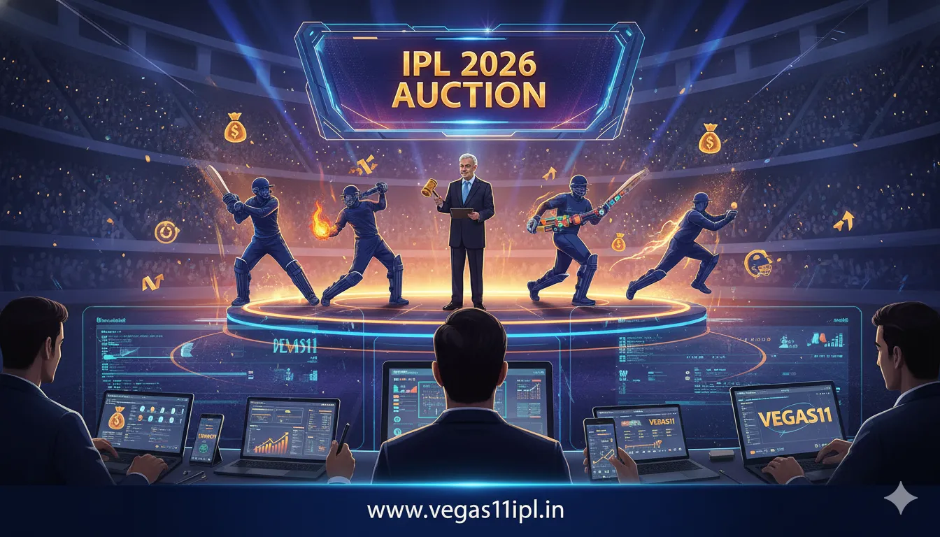 IPL 2026 Auction: Who Will Become the Next Game-Changer?