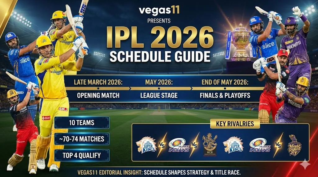 How IPL 2026 Schedule Shapes Epic Clashes Fans Fear