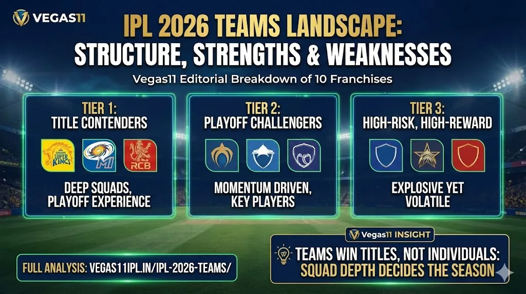 Complete Guide to IPL 2026 Team Squads and Roles
