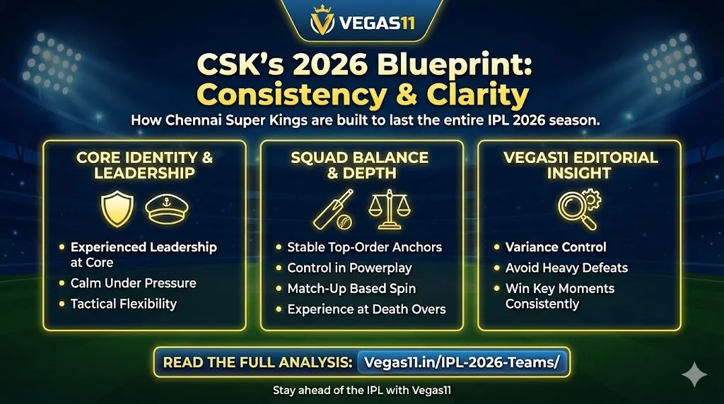 Why CSK 2026 Strategy Sparks High Pressure Moments